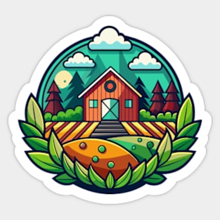 Farm Life Sticker